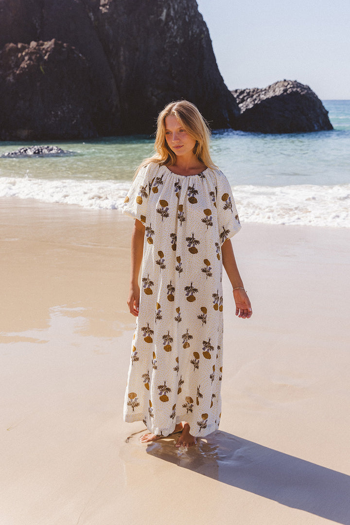 Dahlia Maxi Dress ~ Marigold