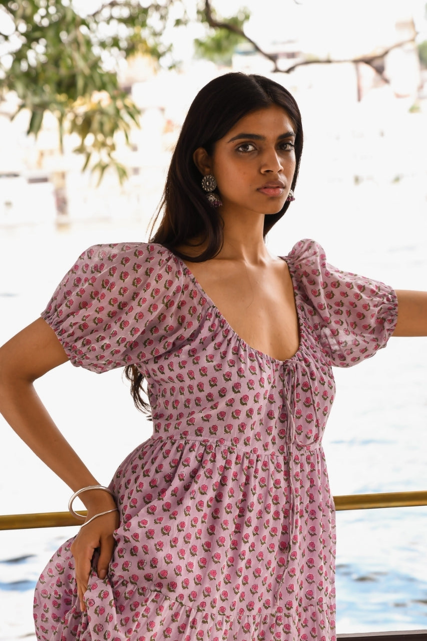 Sita Maxi Dress ~ Violet