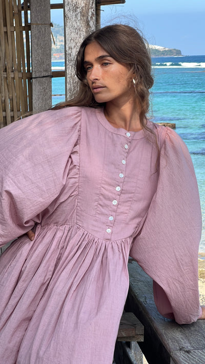 Anika Maxi Dress ~ Mulberry