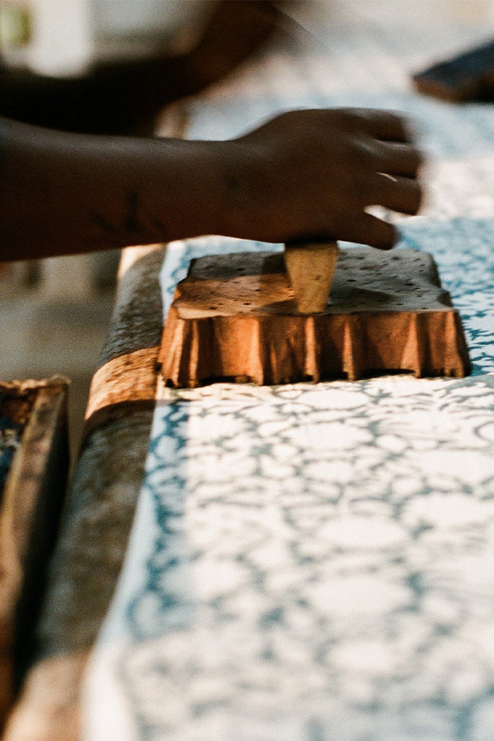 Kyra Midi Dress ~ Ocean Blue