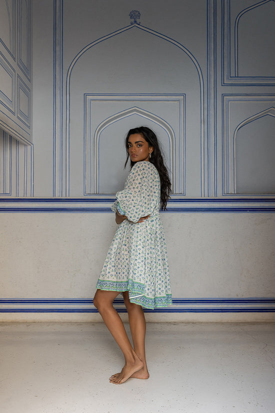 Kyra Mini Dress ~ Azure