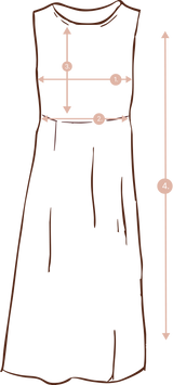 Nadi Dress ~ Terracotta