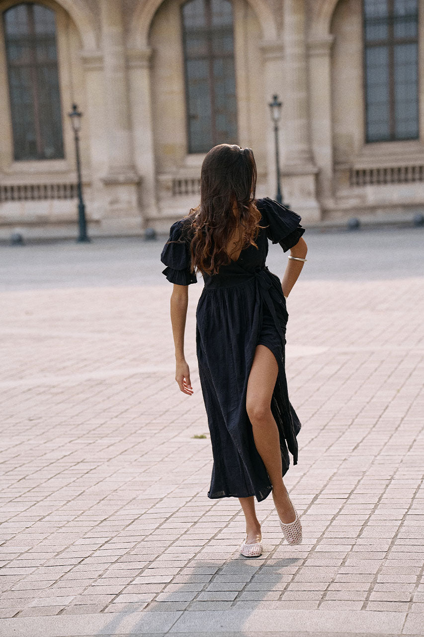 Uma Maxi Dress ~ Black