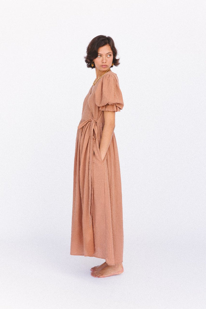 Uma Maxi Dress ~ Clay