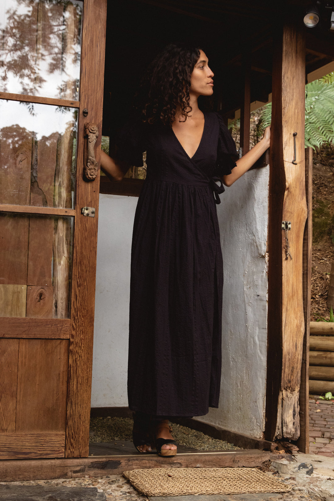 Uma Maxi Dress ~ Black