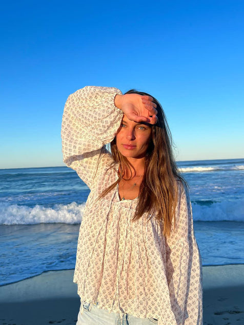 Rashmi Blouse ~ Cinnamon