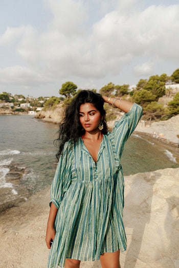 Kyra Mini Dress ~ Spearmint