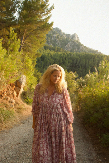 Kyra Midi Dress ~ Musk