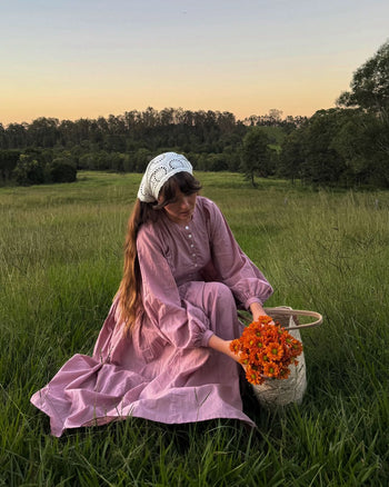 Anika Maxi Dress ~ Mulberry